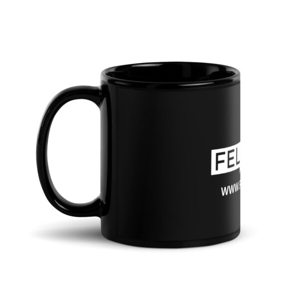 Black Glossy Mug - Image 2