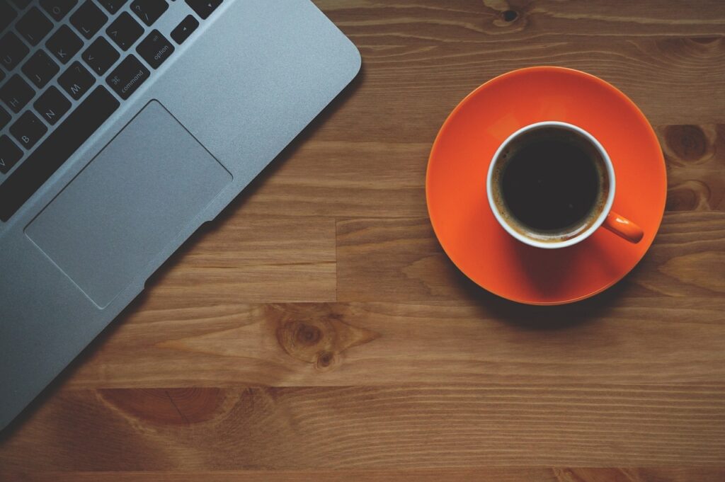 cup of coffee, laptop, office-1280537.jpg